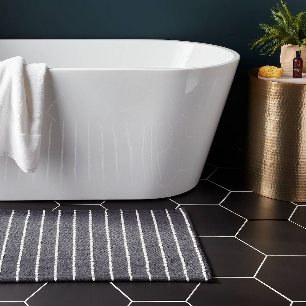 20"x30" Performance Plus Bath Mat - Threshold™ - Dark Grey