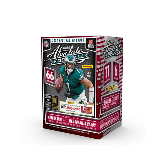 2024 Panini NFL Absolute Football Trading Card Blaster Box