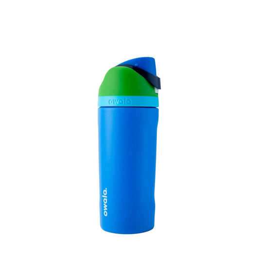 Owala 16oz Kids' FreeSip Stainless Steel Water Bottle - Blue Machine