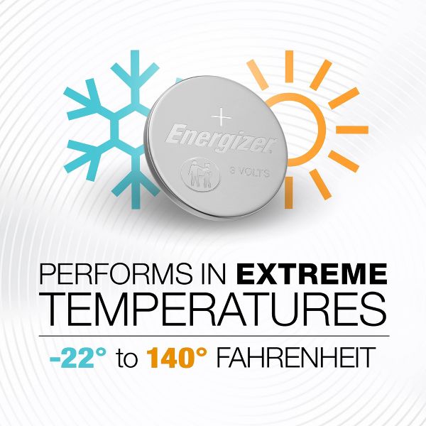 Energizer 2032 Batteries - Lithium Coin Battery - 4 Pack