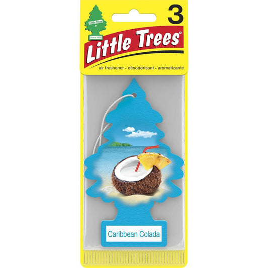 Little Trees 3pk Caribbean Colada Air Freshener