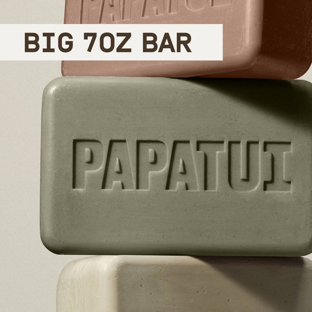 Papatui Enriching Men's Bar Soap Sandalwood Suede - 7oz