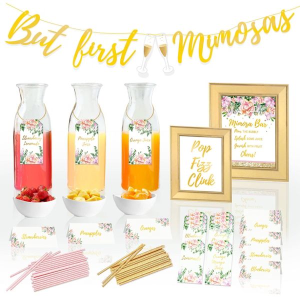 97ct Mimosa Bar Decor Kit