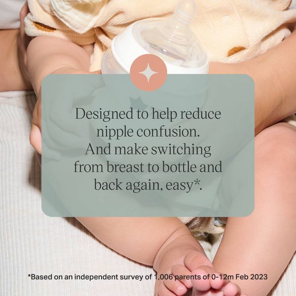 Tommee Tippee Natural Start Baby Bottle Nipples - 2pk