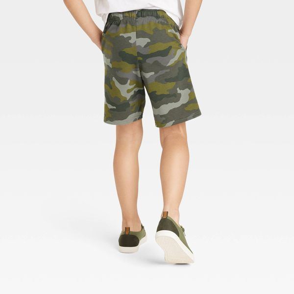 Boys' Pull-On 'At the Knee' Knit Shorts - Size S (6/7) - Cat & Jack™