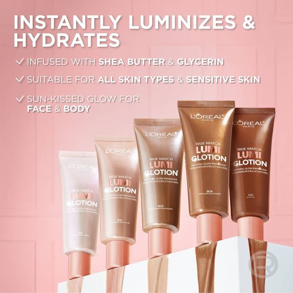 L'Oréal Paris True Match Lumi Glotion Natural Glow Enhancer - 1.35 fl oz - Fair Glow 901