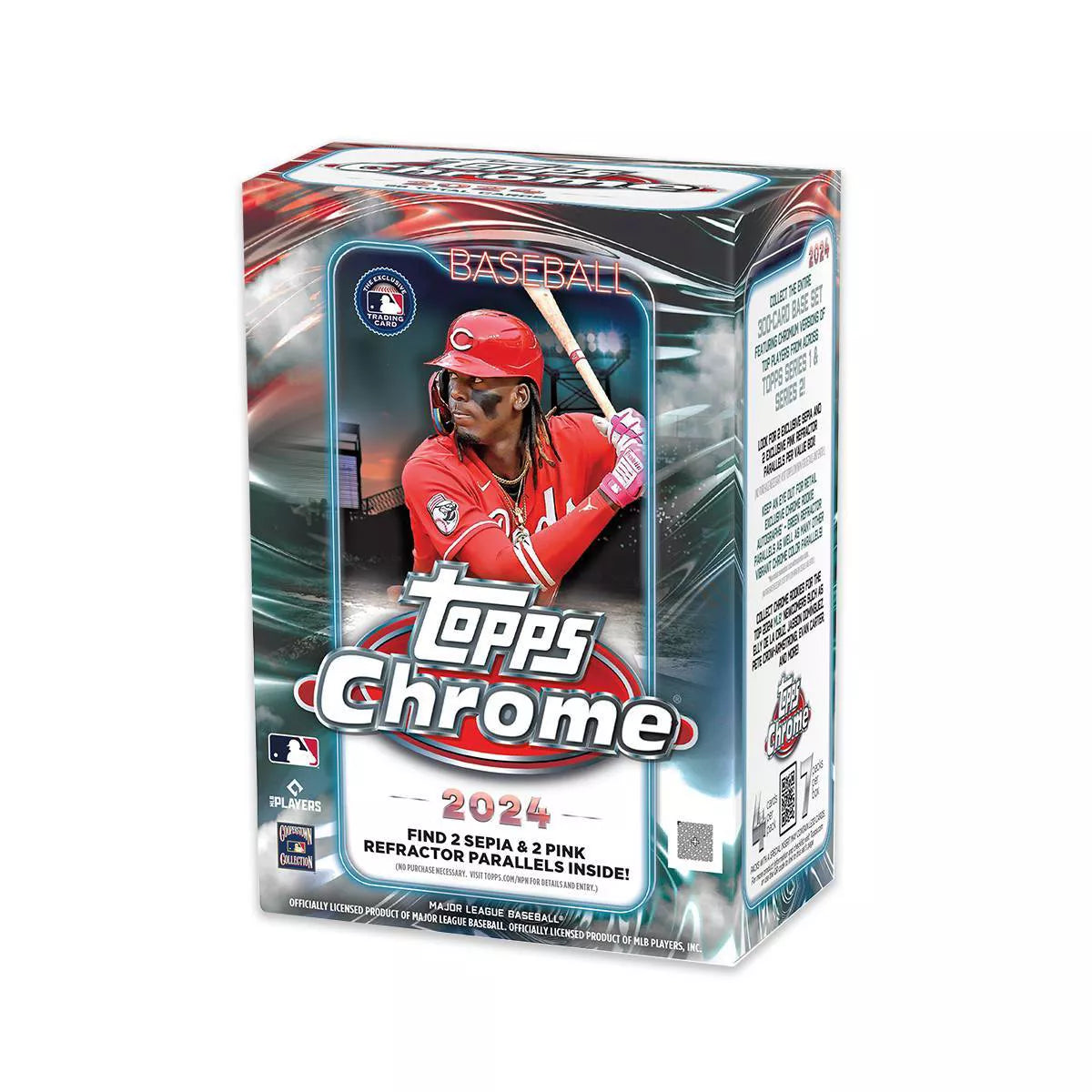 2024 MLB Topps Chrome Baseball Trading Card Value Box