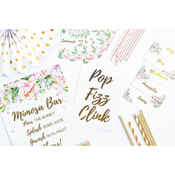 97ct Mimosa Bar Decor Kit