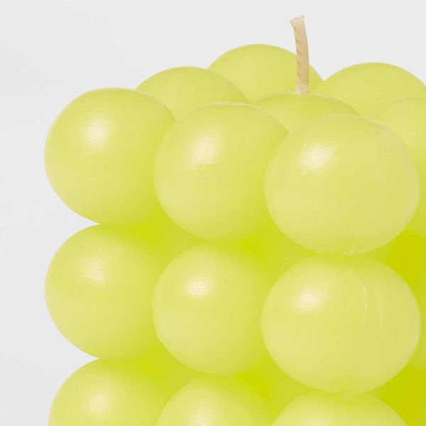 3.5" Unscented Bubble Sculpture Candle 12oz - Opalhouse™