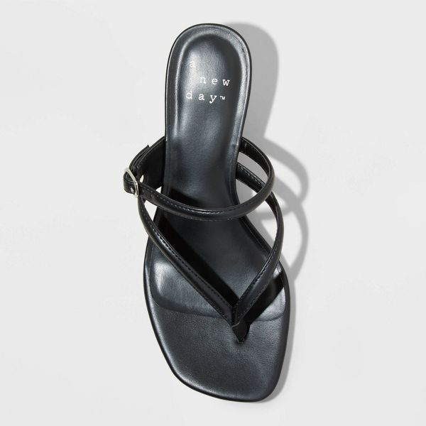 Women's Sayler Thong Heels - A New Day™ Size 8