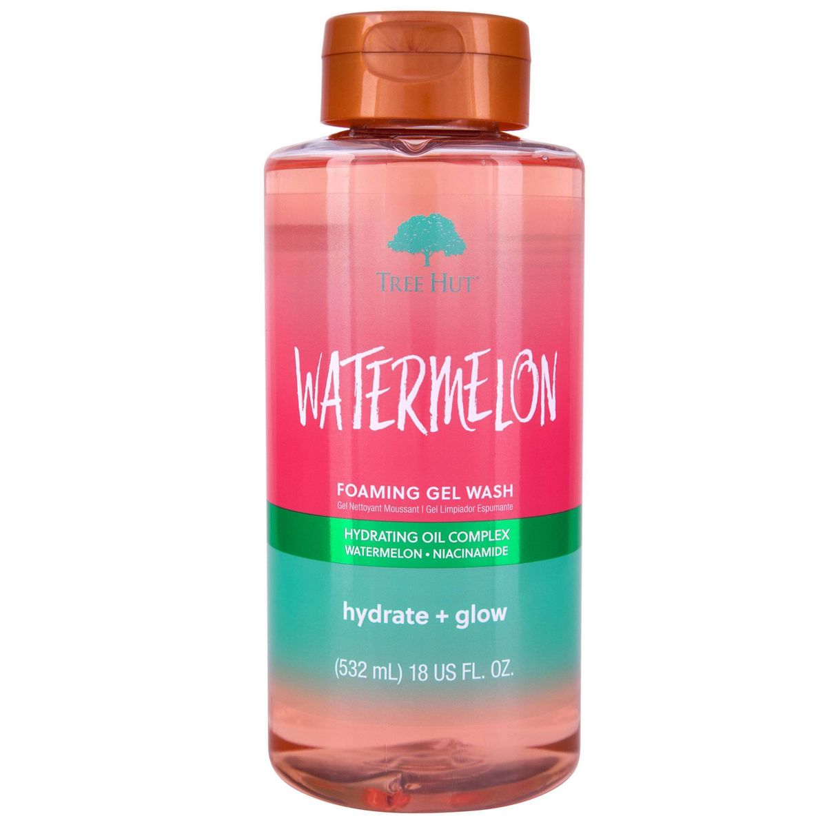 Tree Hut Watermelon Foaming Gel Body Wash - 18 fl oz
