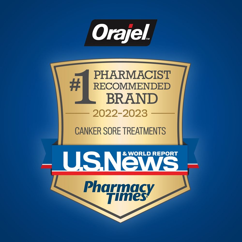 Orajel 3x Medicated Mouth Sores Gel - 0.42oz