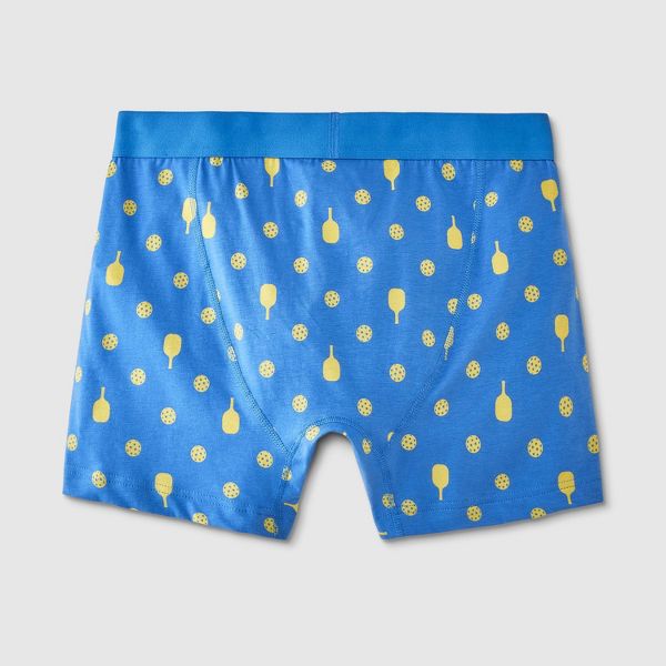 Men's Pickleball Print Boxer Briefs 2pk - Blue M - Goodfellow & Co™