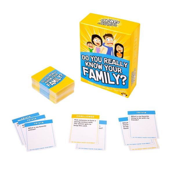 Do You Really Know Your Family? Board Game