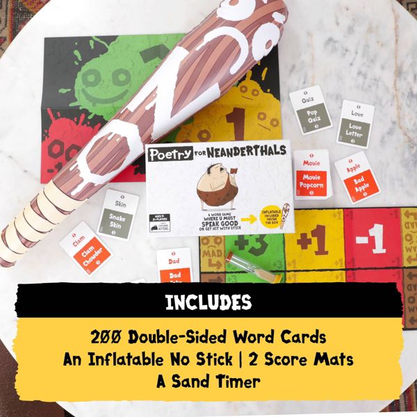 Poetry for Neanderthals Game by Exploding Kittens