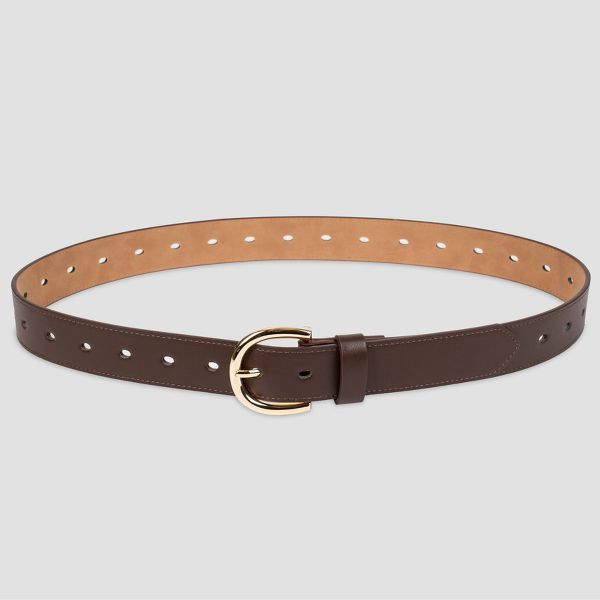 Women's Laser Cut Belt - Size L - A New Day™