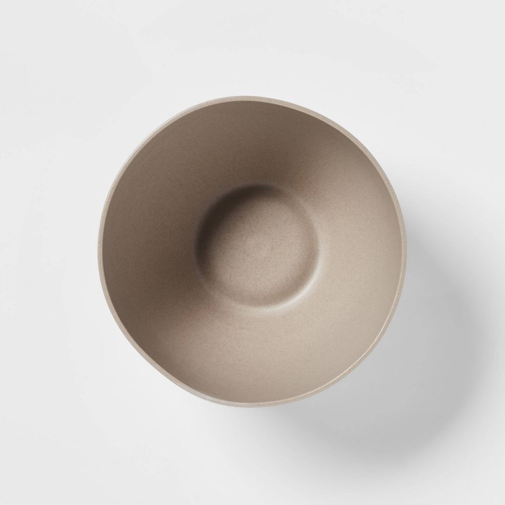 24oz Plastic Redington Cereal Bowl - Threshold - Disco Brown