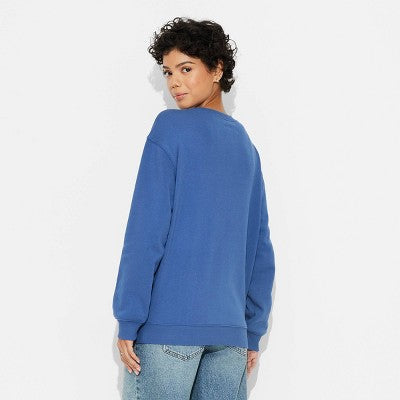 Women's Bluey and Bingo Graphic Sweatshirt - Blue M