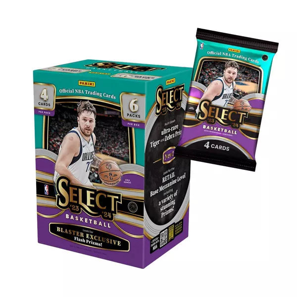 2023 Panini NBA Select Basketball Trading Card Blaster Box