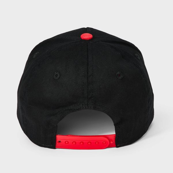 Kids' Pokemon Pokeball Baseball Hat - Black