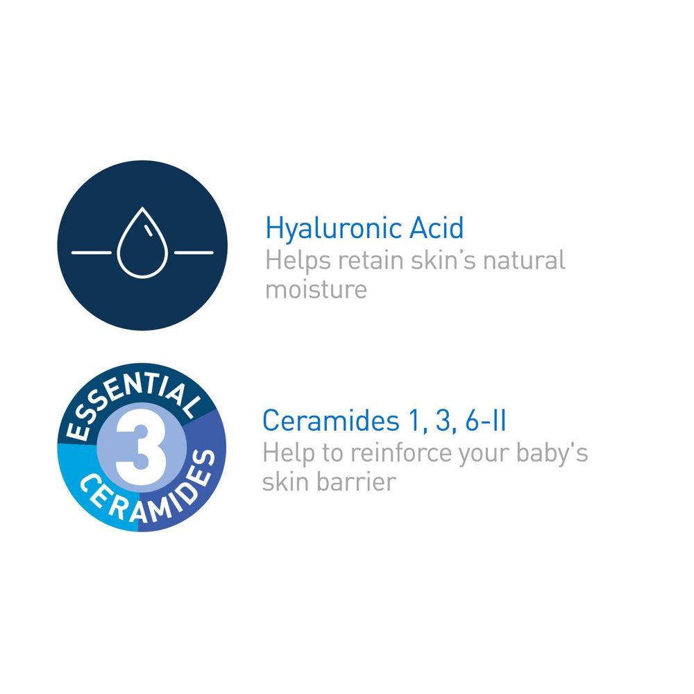 CeraVe Baby Body Gentle Moisturizing Body Cream Fragrance-Free - 5 fl oz