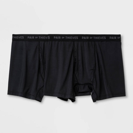 Pair of Thieves Men's Super Fit Boxer Briefs 2pk, Medium