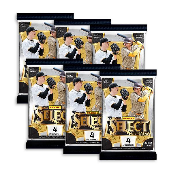 2024 MLB Panini Select Baseball Trading Card Blaster Box