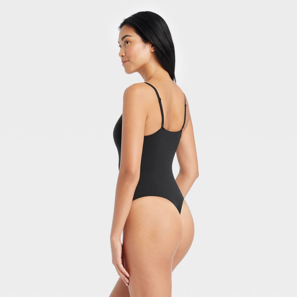 Women's 4-Way Stretch Cami Bodysuit - Auden™ Black M