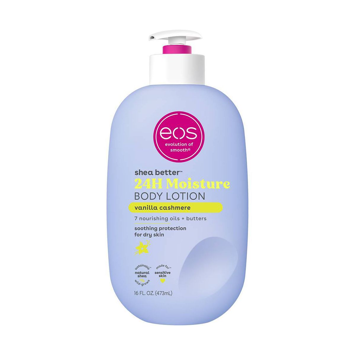 eos Shea Better Moisture Body Lotion - Vanilla Cashmere - 16 fl oz