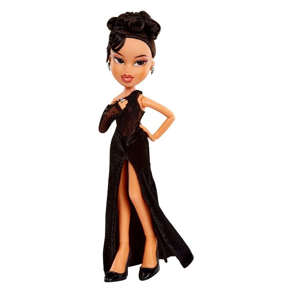 Bratz x Kylie Jenner Night Fashion Doll with Evening Gown Pet Dog and Poster