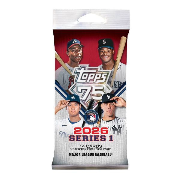 2026 Topps MLB Series 1 Baseball Trading Card Mega Box