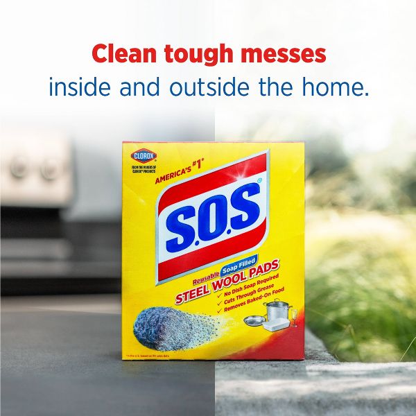 Clorox Steel Wool Soap Pads - 18ct