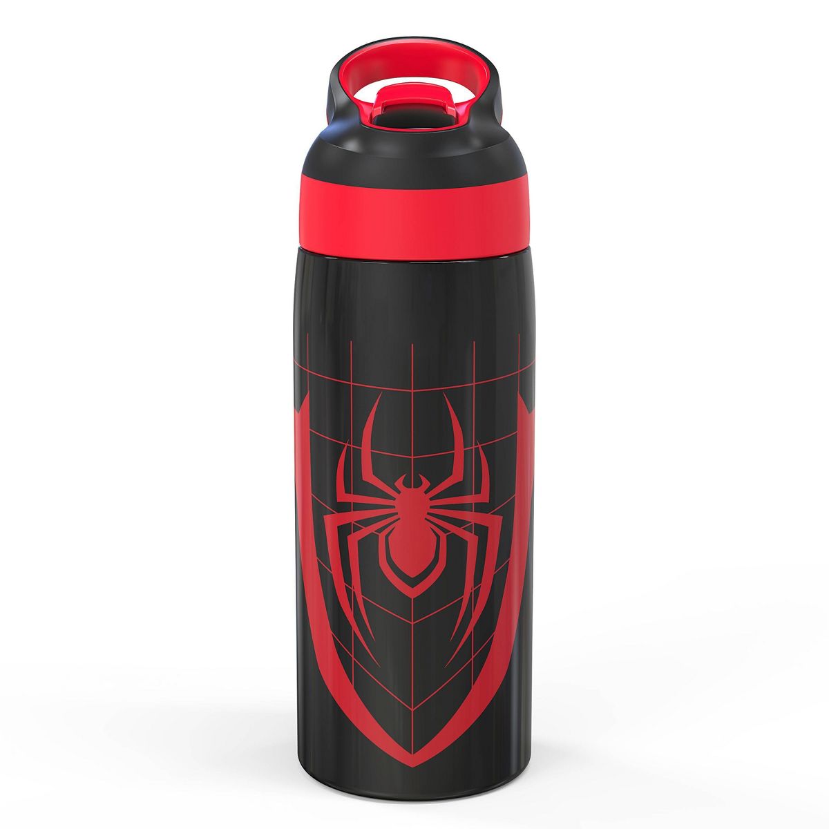 Zak Designs 19 fl oz Stainless Steel Vacuum Insulated Riverside Spider-Man Water Bottle: Kids & Boys Drinkware, Dishwasher-Safe