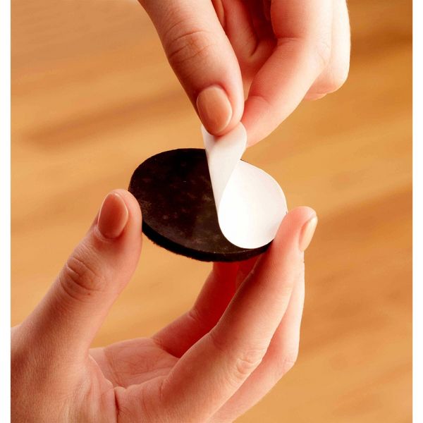 Scotch 1.5" 24pk Felt Pads - Brown