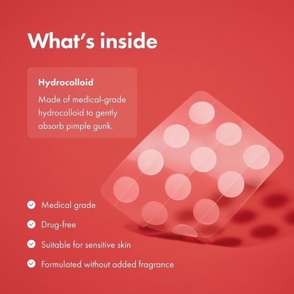 Hero Cosmetics Mighty Patch Original Acne Pimple Patches - 24 Count