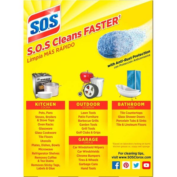Clorox Steel Wool Soap Pads - 18ct