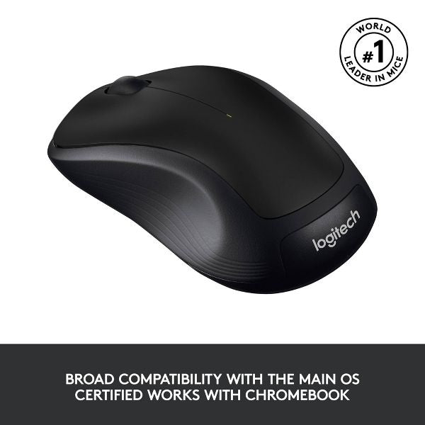 Logitech M310 Mouse - Black