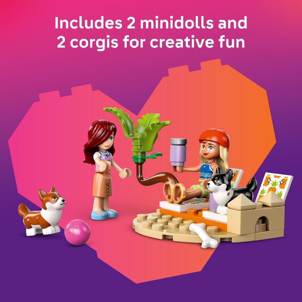 LEGO Friends Surfing Dogs and Scooter Adventure Pretend Play Building Toy