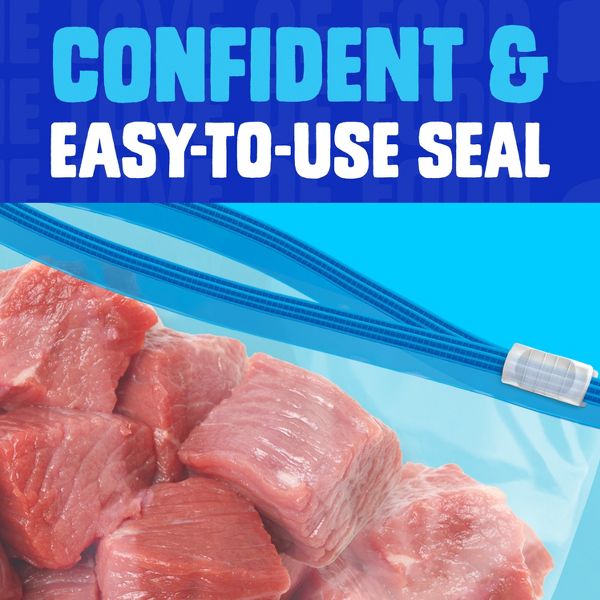 Ziploc Slider Freezer Gallon Bags with Power Shield Technology - 28ct