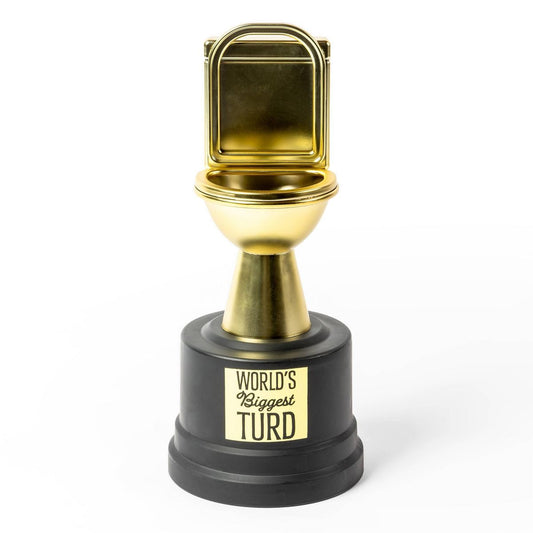 Father's Day World's Biggest Turd Trophy - Bullseye's Playground™