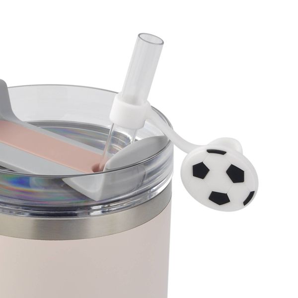 Novelty Straw Cover Soccer - Bullseye's Playground™
