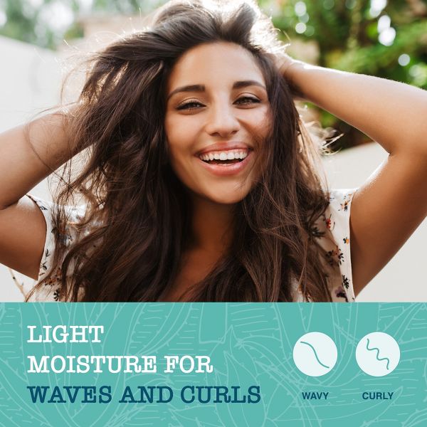 Maui Moisture Lightweight Curls + Flaxseed Shampoo, Paraben Free, Silicone Free - 13 fl oz