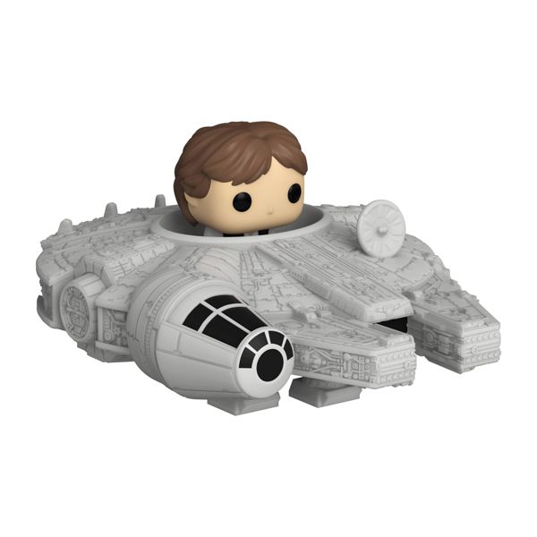 Funko Bitty POP! Rides: Star Wars Han Solo and the Millennium Falcon Figures