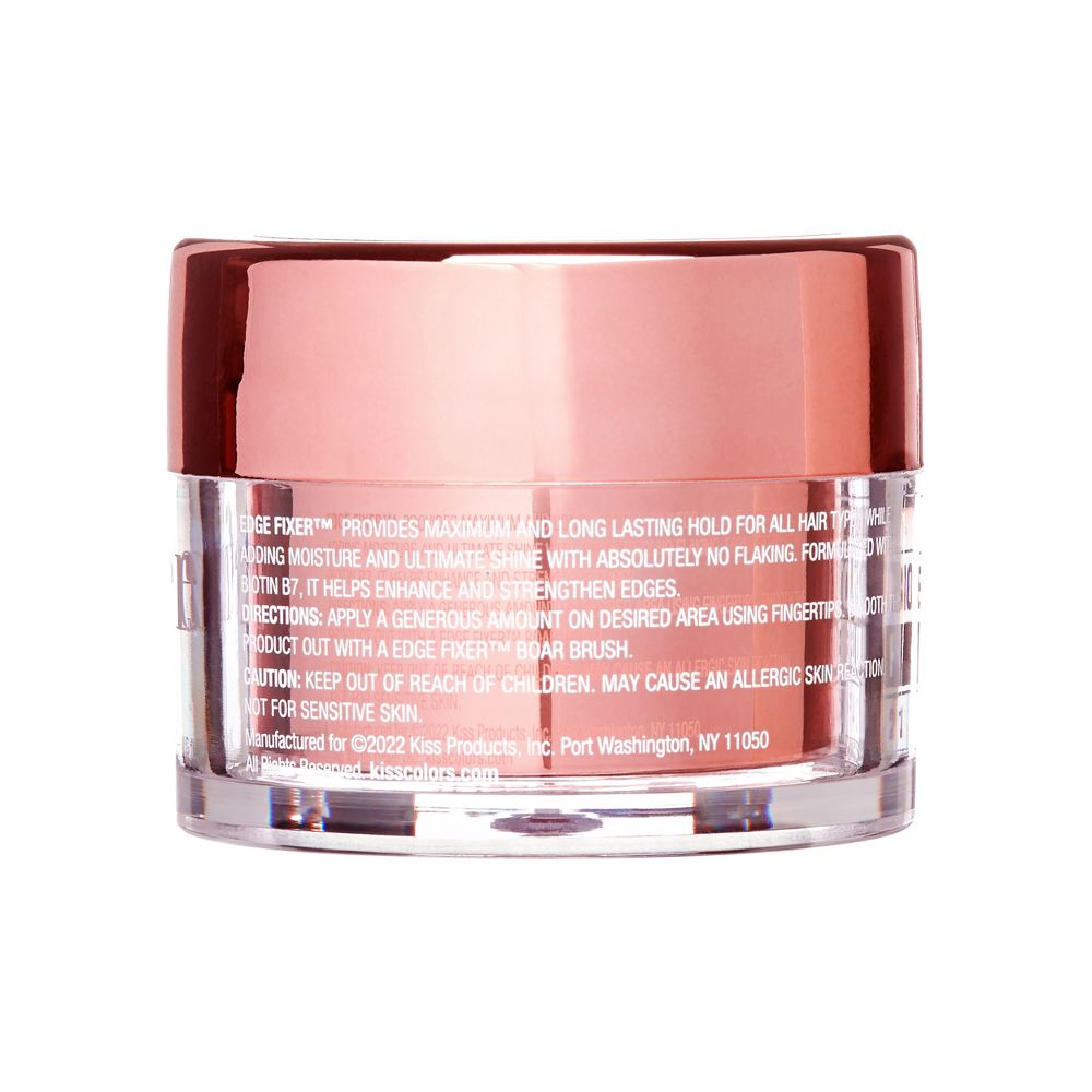KISS Products Colors & Care Edge Fixer Gel - Maximum Hold  - Sweet Peach - 1.01 fl oz