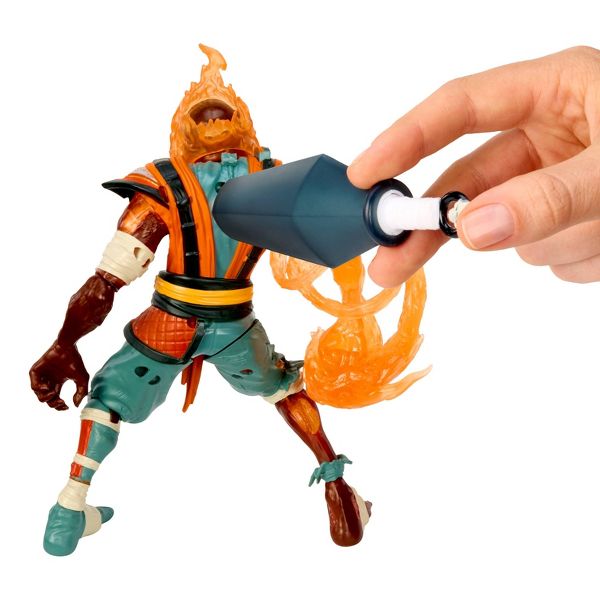 Ninjombie Action Figure - Scorchstrike, Ninja Zombie with Slime