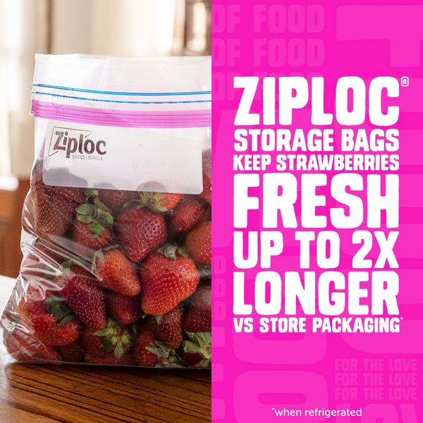 Ziploc Storage Gallon Bags 81 Count