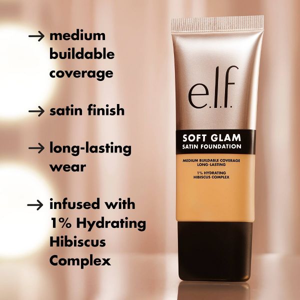 e.l.f. Soft Glam Satin Foundation - 1 fl oz - Fair Neutral 13