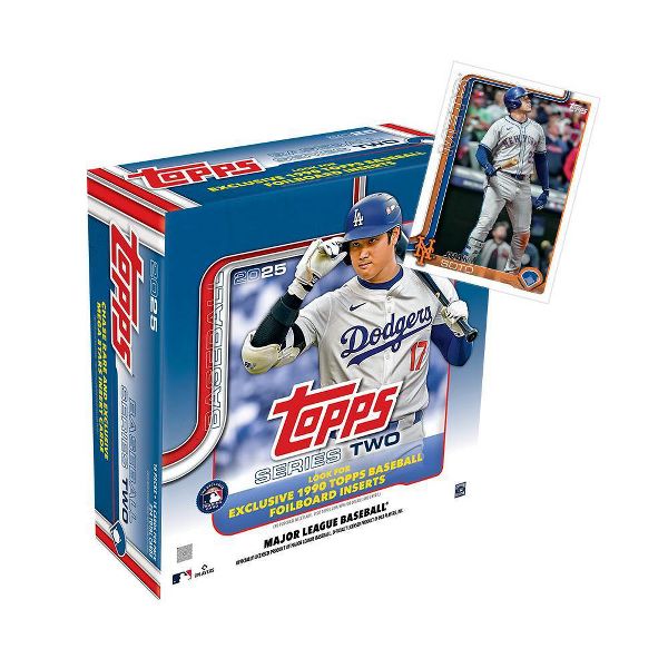 2025 Topps MLB Series Two Baseball Trading Card Mega Box