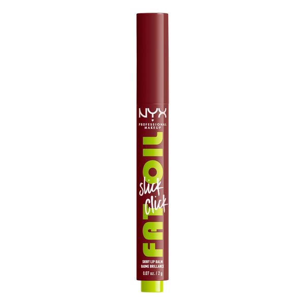 NYX Professional Makeup Fat Oil Slick Click Tinted Lip Balm - 0.07oz - Color: In A Mood