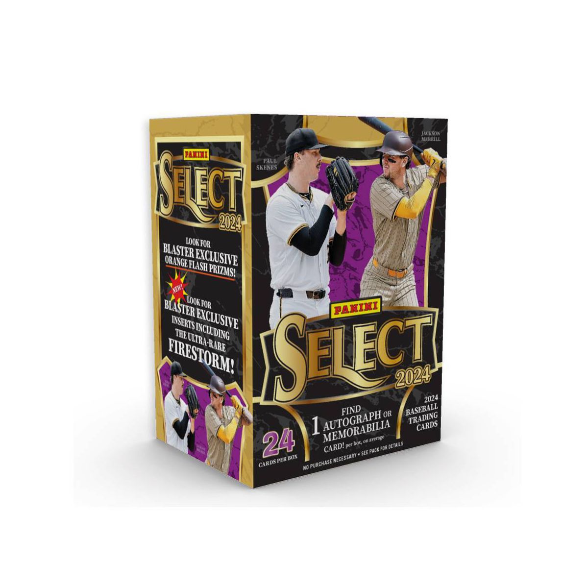 2024 MLB Panini Select Baseball Trading Card Blaster Box